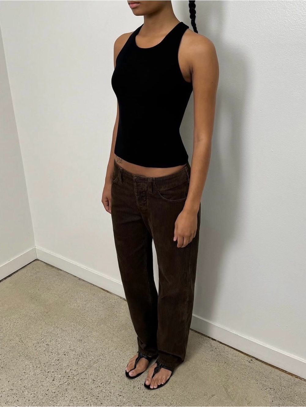 Tankair brown corduroy pants